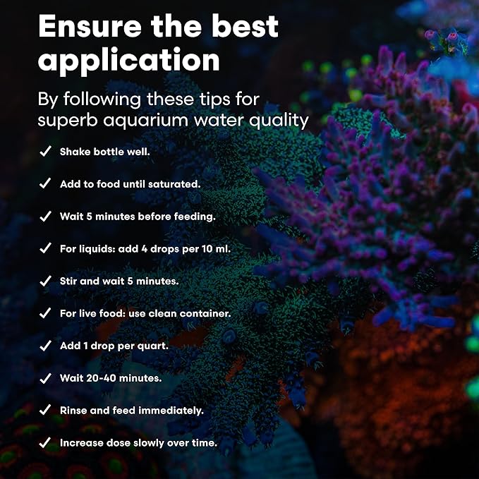 Brightwell Aquatics AminOmega - Amino & Omega - 3/6 HUFA Supplement for All Marine Fish & Reef Aquariums 60-ml