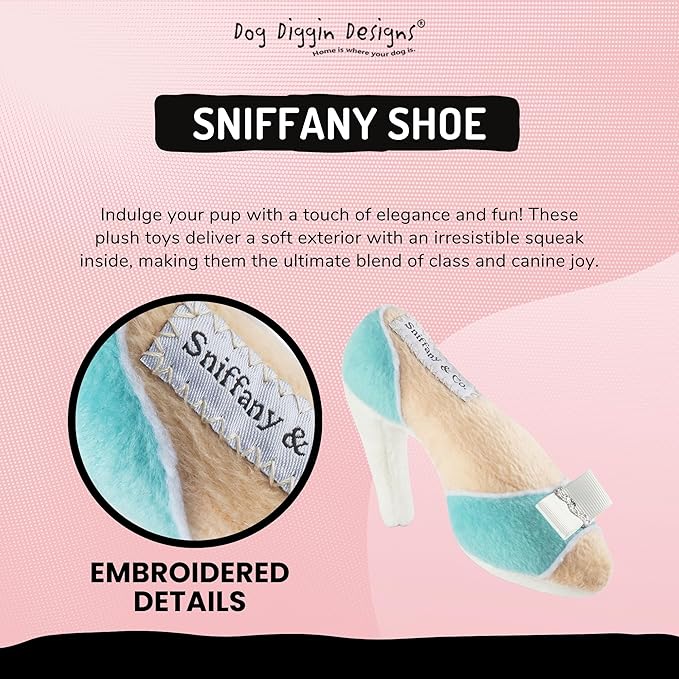 Dog Diggin Designs Runway Pup Collection | Unique Squeaky Plush Dog Toys – High Heel Essentials