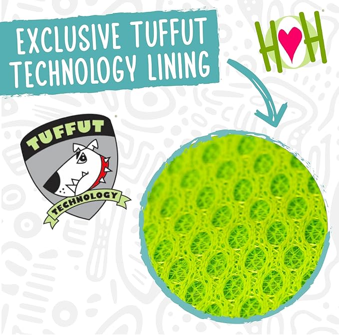 HuggleHounds X-Brace - Interactive Dog Plush Toys to Keep Them Busy, Squeaky Crinkle Puppy Toy for Small, Medium, & Large Dogs, Durable Internal Knotted Rope, Minimal Stuffing - Redwood Raccoon