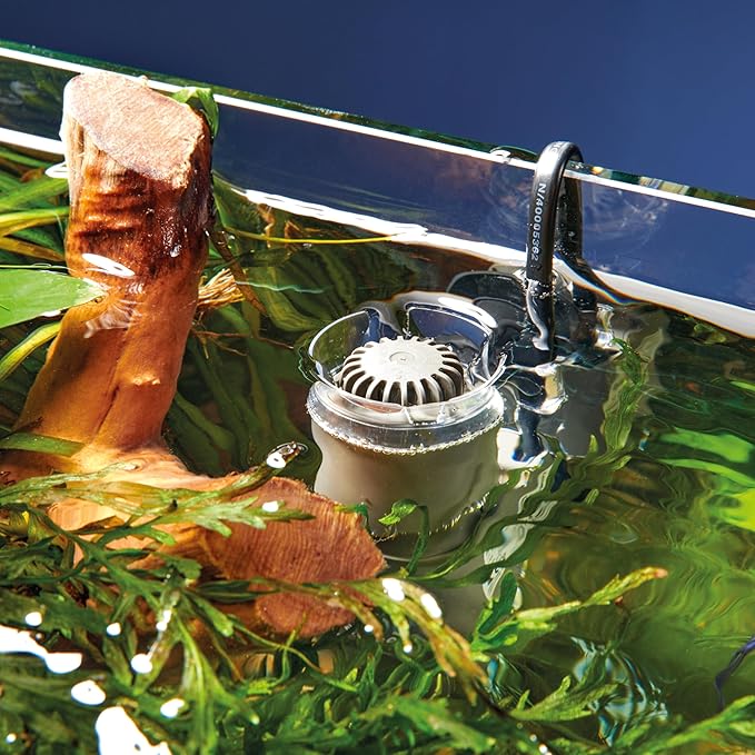 OASE CrystalSkim 350 Surface Skimmer for Freshwater and Marine Aquariums – Compact Internal Filter for Film Oil and Debris Removal, Quiet, Adjustable Flow, Shrimp-Safe, for Tanks up to 92 Gal / 350 L