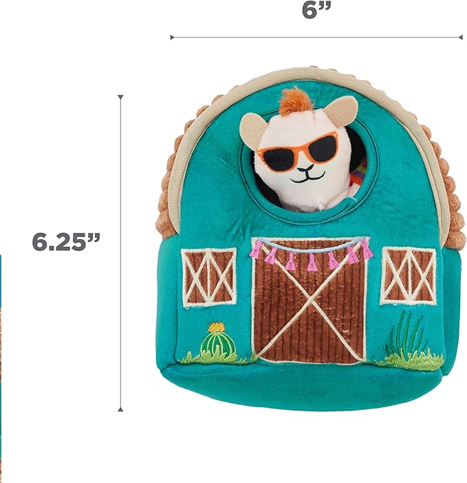 Outward Hound Hide A Llama Plush Dog Toy Puzzle
