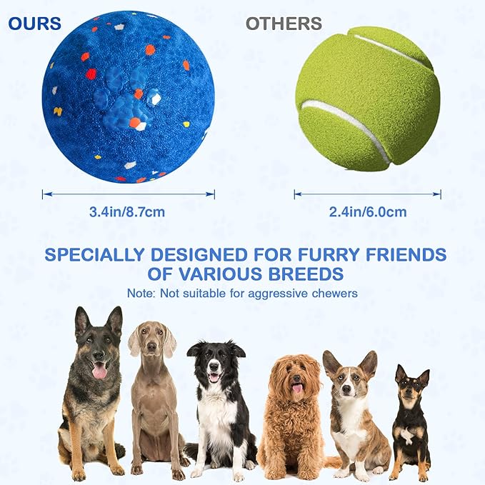 Interactive Dog Ball, Smart Interactive Dog Toys for Medium and Large Dogs, Automatic Moving Pet Ball with E-TPU Material, Rechargeable Bouncing Rotating Vibrating Dog Toy to Keep Them Busy