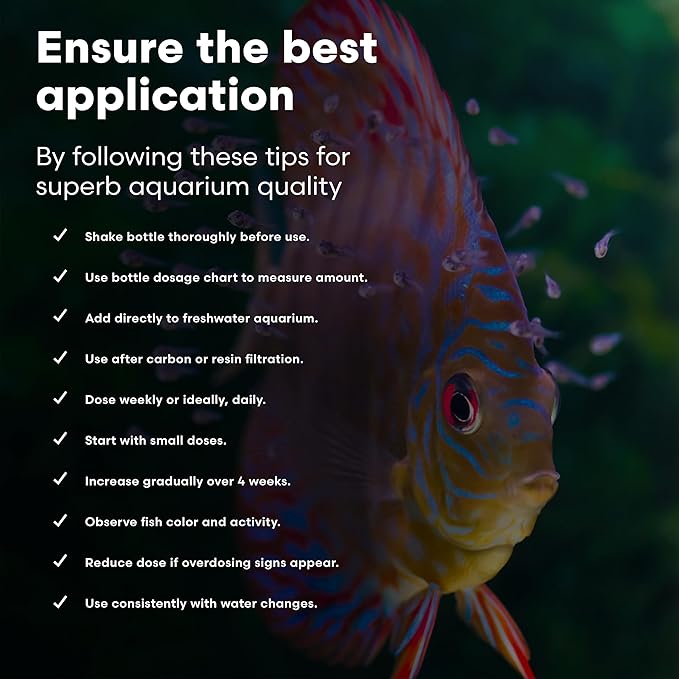 Brightwell Aquatics DiscusCōde Trace and Minor Element Supplement Supports Coloration Nerve Function Overall Health in Discus and Amazonian Freshwater Fish, 250 ml