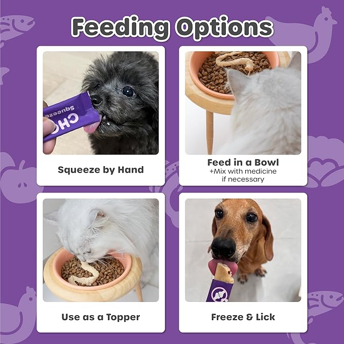 Squeeze Vita Stick Lickable Cat and Dog Treats – 49-Count Joint Support Sticks with Multivitamins, Soft Squeezable Paste for All Life Stages, Supporting Joint Health