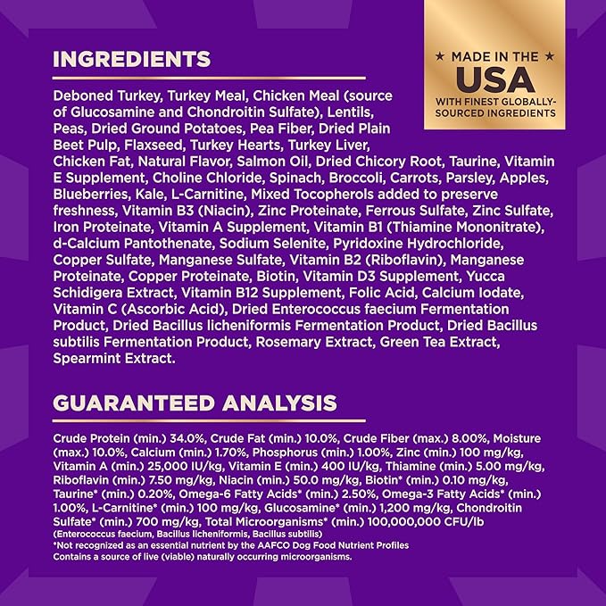Wellness CORE+ Dry Dog Food with Freeze Dried Pieces, Grain Free, High Protein, Natural, Healthy Weight Turkey & Chicken Recipe, (18-Pound Bag)