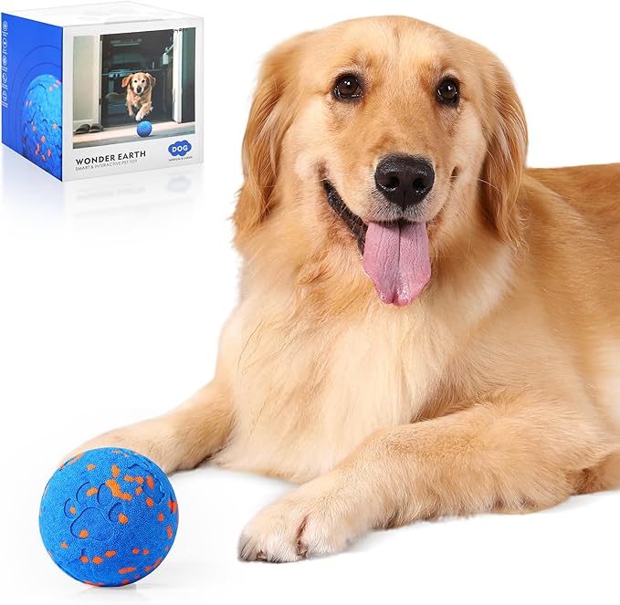 Smart Interactive Dog Toys,Vibrating Dog Ball,Dog Chew Toys,Balls for Dogs，Chew-Proof Shell,Automatic Moving/Bouncing/Rotating, E-TPU Material,Ip68 Waterproof