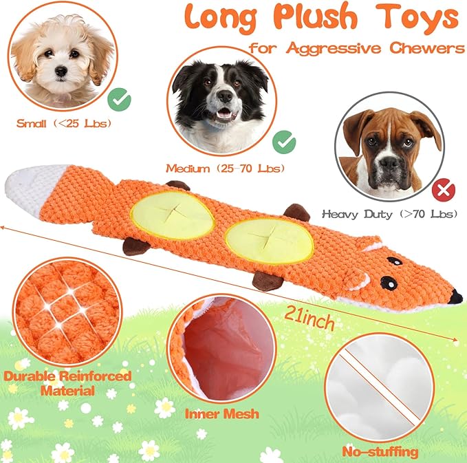 15 Pack Dog Toys, Dog Puzzle Toy Puppy Chew Toys for Teething, Dogs Essentials Toy Bundle with No Stuffing Squeaky Toy, Tough Ropes, Treat Ball for Small, Medium Large Dogs to Keep Them Busy