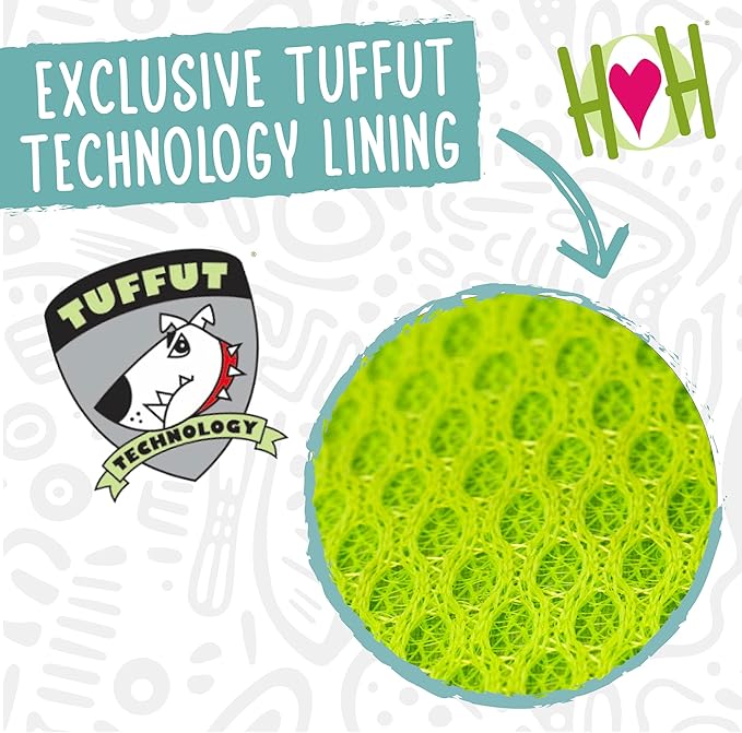 HuggleHounds X-Brace Squeaky Dog Toy - Interactive Dog Toys for Medium & Large Pets to Keep Them Busy, Pet Supplies, Soft & Cute Puppy Plush with Squeak, Tough Plushy - Kiki Axolotl, Small