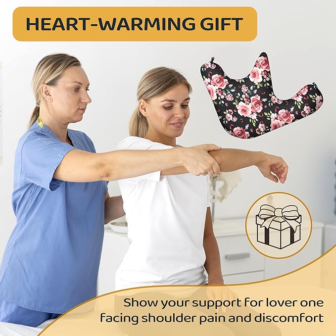 Rotator Cuff Pillow Post Shoulder Surgery Recovery Supplies Pillow,Providing Support for Post-Surgery Shoulder Comfortable Cotton Bag Pillow With an Detachable Design Post Surgery Shoulder Pillow