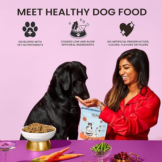 The Pets Table Air Dried Grain Free Dog Food for Dogs Large, Medium and Small | Puppy Dog Food, Adult Dog Food, Senior Dog Food | Salmon & Whitefish with Pumpkin 4.5 lbs / 72 oz Bag