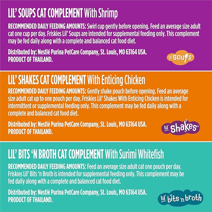 Purina Friskies All-Star Faves Wet Cat Food Complements Variety Pack - 8 ct. Box